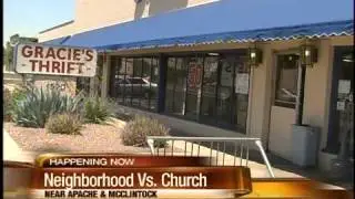 Church & neighborhood battle over low income housing project