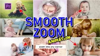 Smooth Zoom Animation in Premiere Pro | Best Tutorial for Explainer Videos | Premiere Pro Tutorials