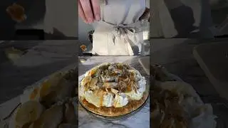 Banana Cream Pie with a CRUNCH 🤤❤️