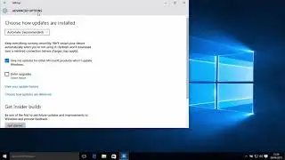 Cyber Security || 5. Windows 10 - Auto Update