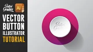 How To Make Illustrator Vector Buttons | Illustrator Vector Tutorial