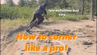 How to corner on your MTB in 5 minutes!!