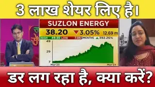 🔴SUZLON ENERGY share letest news | 3 लाख शेयर खरीदे। | Suzlon share hold or sell?