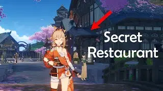 I found a SECRET RESTAURANT in INAZUMA (Genshin Impact 2.4)