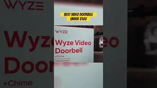 Best Video Doorbell For Under $100 #homesecurity