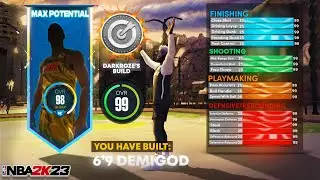 This REBIRTH 6'9 POINT GOD is a GLITCH in NBA 2K23