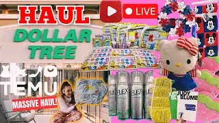 THE Queen is live!🔥 Biggest Dollar Tree HAUL of the YEAR!! Dollar Tree Bonus Finds!!👑🔥🔥