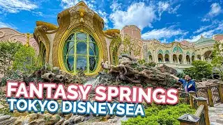 Inside the NEW Fantasy Springs at Tokyo DisneySea!