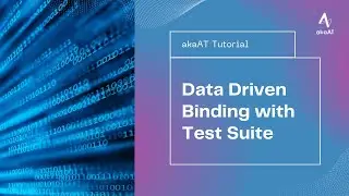 [English Tutorial] 5.3 Data Driven _Binding with Test Suite