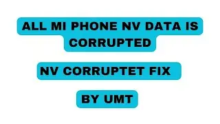 Poco M3 NV Data is corrupted Fix ,Miui Recovery 5 0 Problem, Restore Original IMEI No Service Fixed।