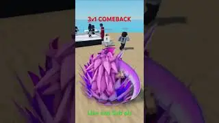 3V1 COMEBACK #shorts #shadowboxing #roblox #3champ