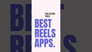 Best apps for editing Reels, Shorts, TikToks in 2023 #reelstips #reelstips  #marketinghacks