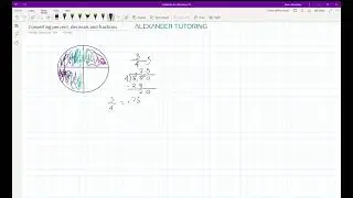 Converting fractions to decimals and percents