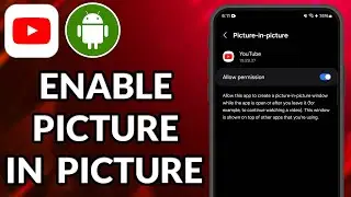 How To Enable Picture In Picture Mode In YouTube Android