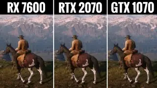 RX 7600 vs RTX 2070 vs GTX 1070 | i9 13900K