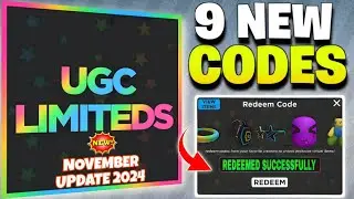 💥FRESH UPD!💥 UGC LIMITED CODES 2024 || *NOVEMBER 2024* UPDATE || CODES FOR ROBLOX UGC LIMITED