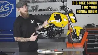 S&S Cycle - Product Overview & How to Install - Grand National slipon for 2022+ Honda Grom