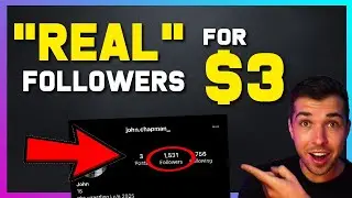 I bought "REAL" Instagram followers FOR A VIEWER! What are real-looking followers?