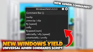 NEW! Windows Yield - Universal Admin Commands Script SHOWCASE! (Very Useful!)