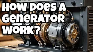 How a generator works, both AC and DC!