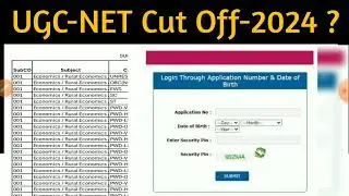 UGC-NET Cut off 2024 || Expected cut off || UGC NET PAPER 1