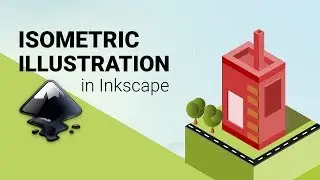 Inkscape Illustration : Isometric Building Easy