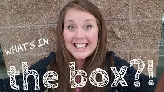 WHAT'S IN THE BOX?! An impromptu art project with whatever is in the box! (live stream)