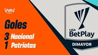 Nacional vs Patriotas (goles) | Liga BetPlay Dimayor 2024- 2 | Fecha 5