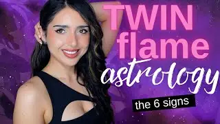 Find Your TWIN FLAME Using Astrology: What are they and 6 signs (aspects) you've found one