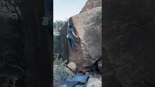 Chris’s Arete V3+ (6A+) - First Creek Canyon • Red Rock Bouldering (NV)