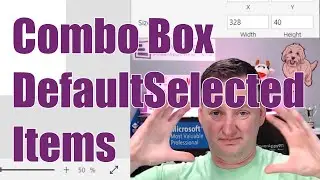 Power Apps Combo Box DefaultSelectedItems