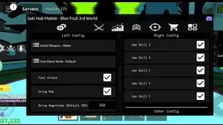 Script blox fruit auto farm lvl, farm mastery fruit mobile (fluxus mobile and hydrogen)