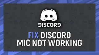 How To Fix Discord Mic Not Working | Discord Microphone Problem Fix | 2021 Update