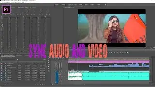 How To Auto Synchronize Audio With Video  In Premiere Pro CC