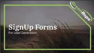 SignUp Forms for Lead Generation