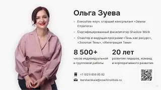 Тень команды - лекция Ольги Зуевой на фестивале ПиР