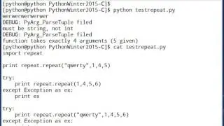 [UNИX][Python-Dev] Лекция 6. Интерфейс между Python и C