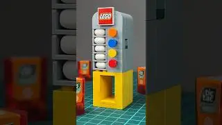 Working Lego Vending Machine #lego