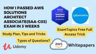 How I passed AWS Certified Solutions Architect Associate(SAA-C03) Exam in 3 Weeks | 