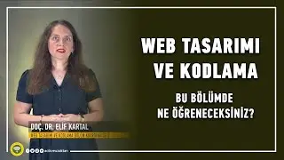 Web Tasarımı ve Kodlama Açıköğretim Ön Lisans Programı Hakkında Bilgilendirme