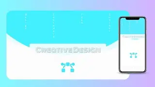 Creative Design Landing Page Using Html & CSS | Responsive Landing Page in HTML & CSS