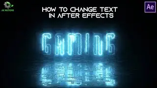 How To Change The Text In After Effects | Saber Plugin