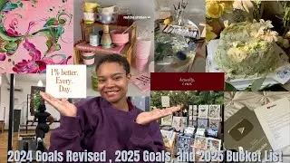 ⭐️ 2025 Reset: Realistic goal setting, 2025 bucket list creation, and 2024 recap ⭐️