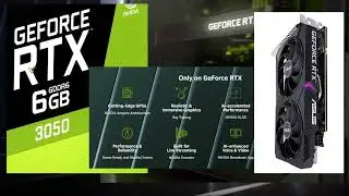 ASUS Dual GeForce RTX™ 3050 OC Edition 8GB GDDR6