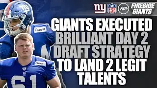 Giants executed a brilliant Day 2 draft strategy | A complete strategy shift