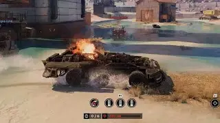 Crossout PvP. I'm On Fire! Literally. 6999 PS Equalizer Build Gameplay