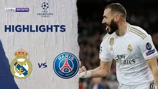 Real Madrid 2-2 PSG | Champions League 19/20 Match Highlights