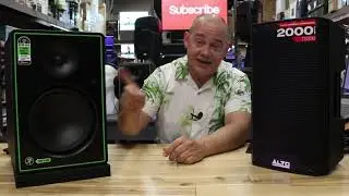 Studio Monitor vs PA Speaker For Question of the DAY. Quality vs quantity (QD001 06082020)