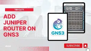 How to add Juniper router to GNS3