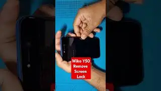 wiko y50 remove screen lock #wiko #wikoy50